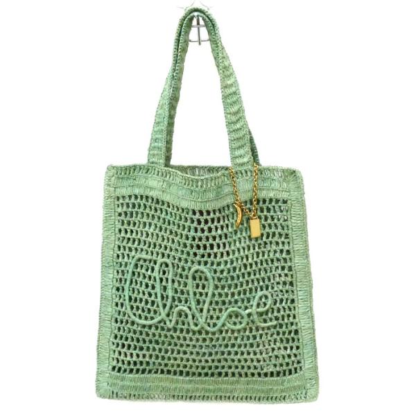 Chloe（クロエ） Summer Bananaトート トートバッグ Tea Leaf Green