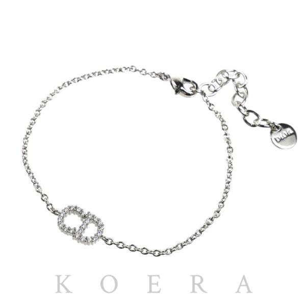 【美品】Dior PETIT CD ブレスレット Dior ディオール メタル Petit CD ブレスレット B1940WOMCY_D001 2.4g
