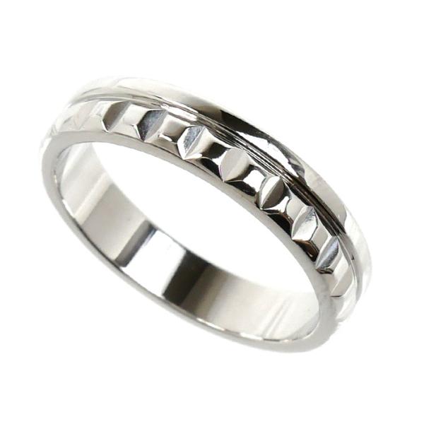 ブシュロン キャトル ホワイト ハーフ リング 11.5号　12号18金 K18 BOUCHERON（ブシュロン） K18WG ホワイトゴールド キャトル ラディアン