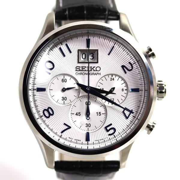 セイコー Seiko クロノグラフ 白文字盤 メンズ腕時計 クォーツspc155p1 7t04 0ae0 10気圧防水 未使用品 買取品 質屋出店 Mt2901海外モデル O 1025 44 古恵良販売 通販 Yahoo ショッピング