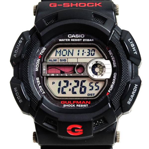 Casio カシオ G Shock Gショック 腕時計 ジーショック ガルフマン Gulfman G 9100 1jf 中古 Mt2960 O 1125 38 古恵良販売 通販 Yahoo ショッピング