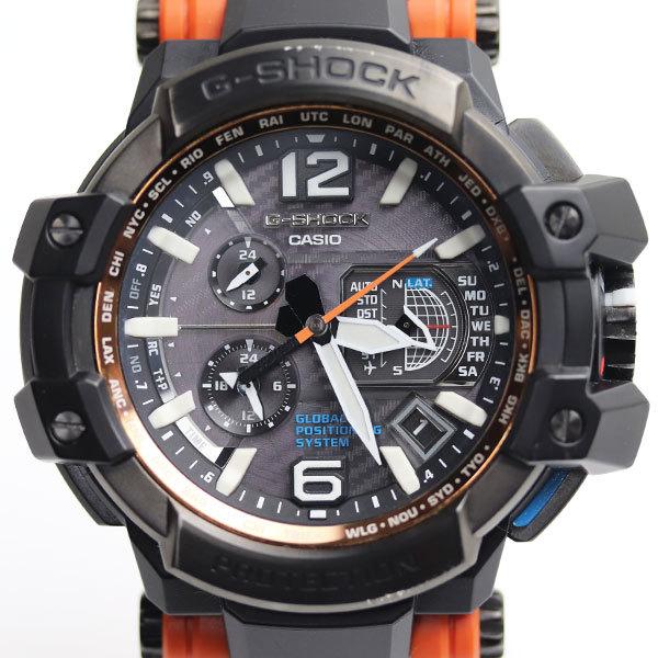 Mt3244 Casio カシオ G Shock Gショック Gps衛星 ハイブリット ソーラー電波時計sky Cockpit スカイコックピット Gpw 1000 4ajf 中古 O21 0425 38 古恵良販売 通販 Yahoo ショッピング