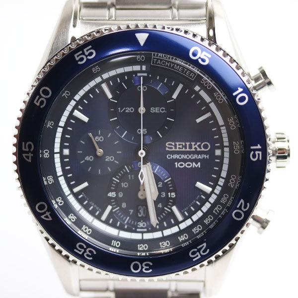 贅沢品 セイコー メンズ 腕時計 SEIKO 海外モデル クロノグラフ