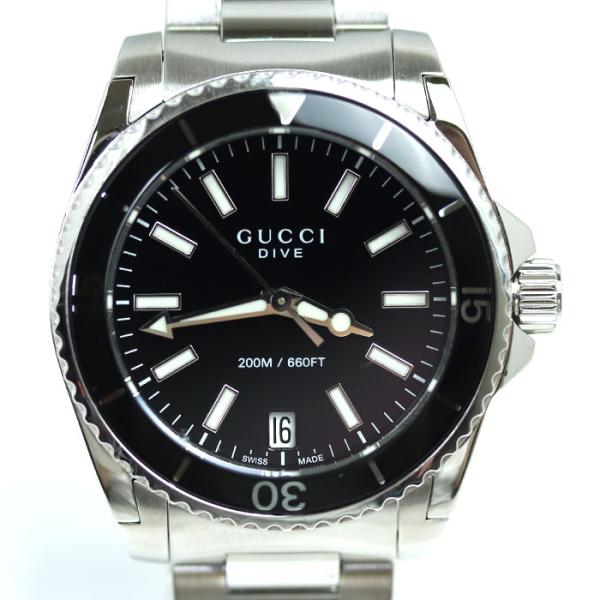 GUCCI グッチ ダイブ 腕時計 電池式 YA136403/136.4 レディース【中古】 GUCCI（グッチ） ダイブ 腕時計 電池式 YA136403/136.4 レディース