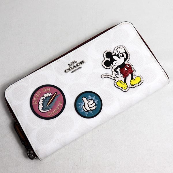 コーチ Coach コーチ ディズニー ラウンドファスナー長財布 ホワイト マルチ 3733 Svrfidisney ミッキー 質屋出店 アウトレット品 新品 未使用品 買取品 Ou 0809 5 古恵良販売 通販 Yahoo ショッピング