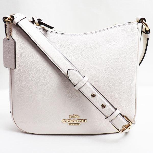新品/未使用品/買取品 COACH コーチ ペブルドレザー エリー ファイル 