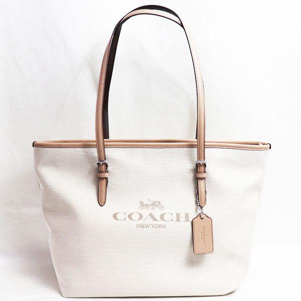 新品/未使用品/買取品 COACH コーチ シティ ジップ トートバッグ6528