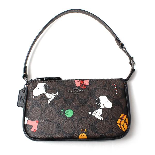 コーチ COACH COACH X PEANUTS ノリータ 19・シグネチャー キャンバス 