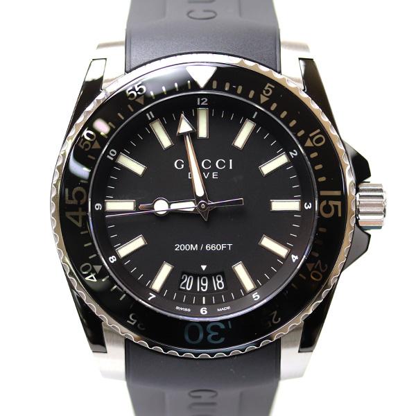 グッチ GUCCI 腕時計 メンズ YA136204A ダイヴ DIVE
