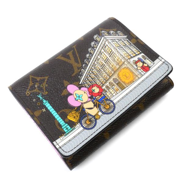LOUIS VUITTON ルイ・ヴィトン ポルトフォイユヴィクトリーヌ 三つ折り 