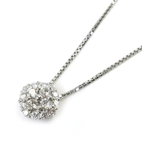 Vendome Aoyama ヴァンドーム青山 Pt950/850 ダイヤ ネックレス 