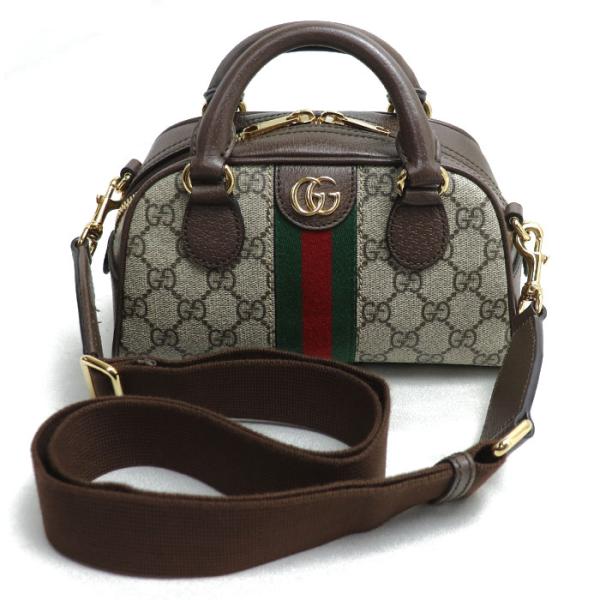 グッチ GUCCI オフィディア トップハンドル ミニ 724606 ベージュ GGスプリーム レディース ショルダーバッグ グッチ オフィディア GG ミニ 2way ショルダー ハンドバッグ 斜め掛け