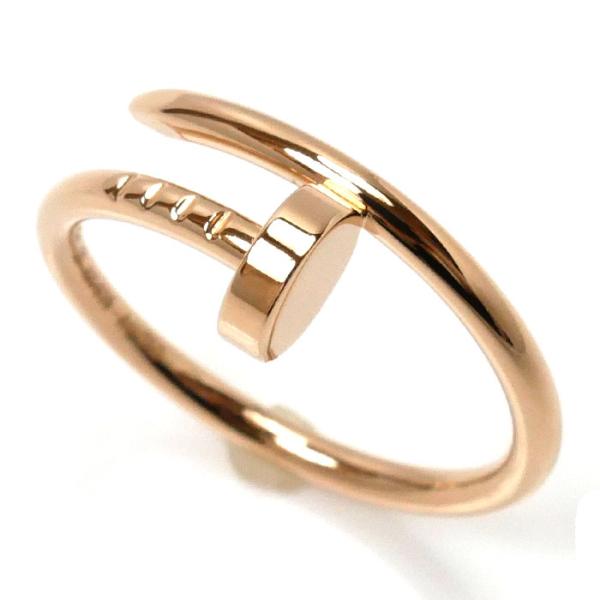 カルティエ　cartier ジュストアンクル　ロゴ　リング 大人気☆即納【カルティエ】ジュスト アン クル リング 18K 2色