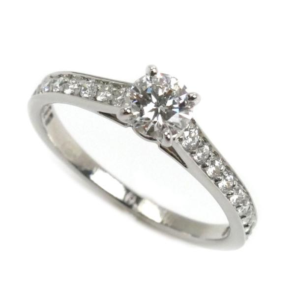 Cartier（カルティエ） Pt950プラチナ ソリテール1895 ハーフ