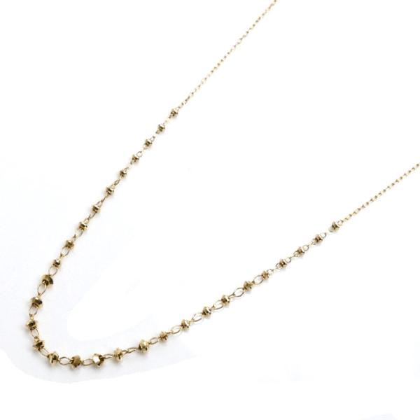 ete ゴールド18金 グレインネックレス【美品】 koera_sb25-0221-8