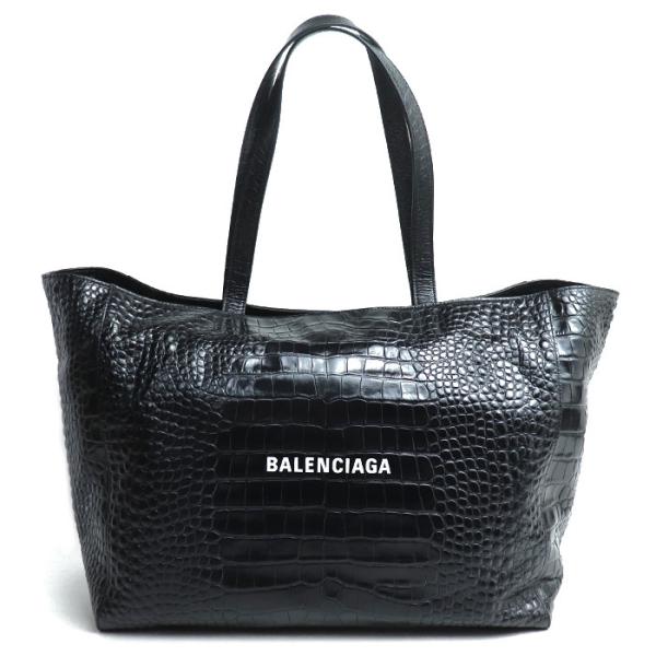 BALENCIAGA バレンシアガ エブリデイ クロコ型押し トートバッグ  