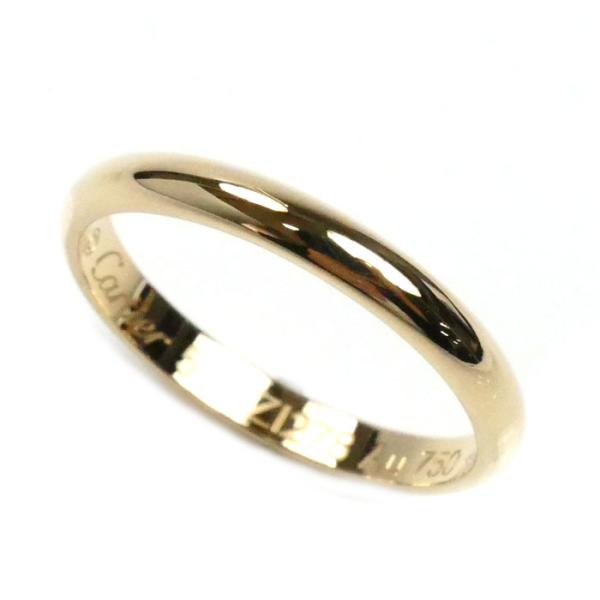 Cartier ゴールドリング 18K 結婚指輪　新品未使用 Cartier CARTIER カルティエ K18YG イエローゴールド 1837
