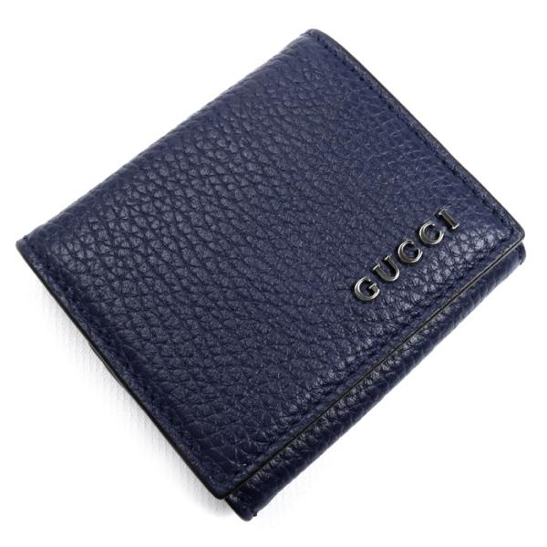 GUCCI グッチ コインケース ネイビー 771160 メンズ 中古 美品 : 古  