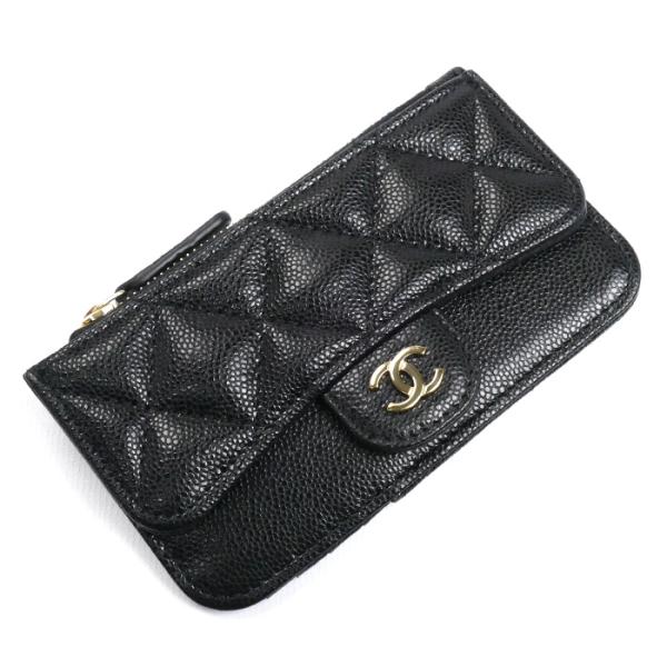 CHANEL シャネル マトラッセ キャビアスキン フラグメントケース