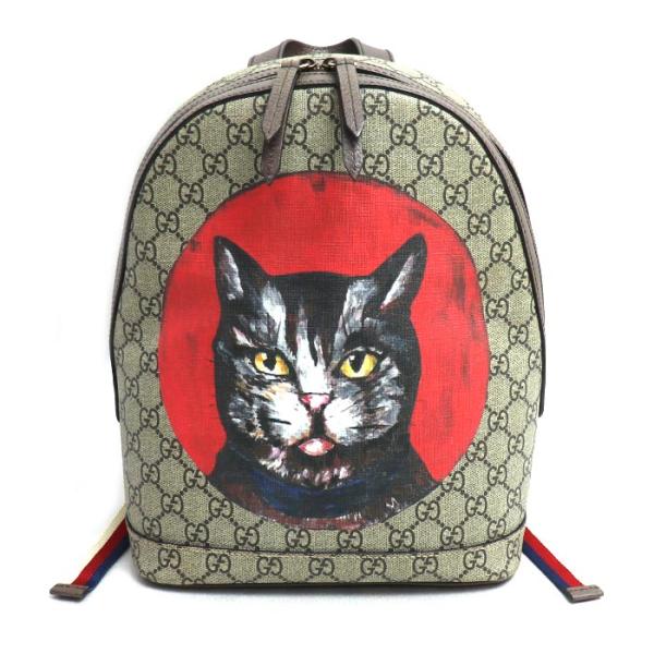 GUCCI（グッチ） GGスプリーム バックパック ミスティックキャット