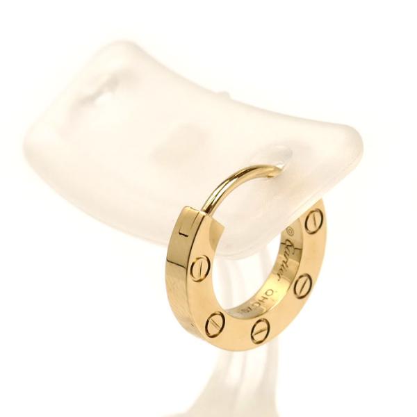Cartier ⭐︎美品⭐︎（片耳用シングルピアス) Cartier（カルティエ） K18YG イエローゴールド ラブ シングル ピアス