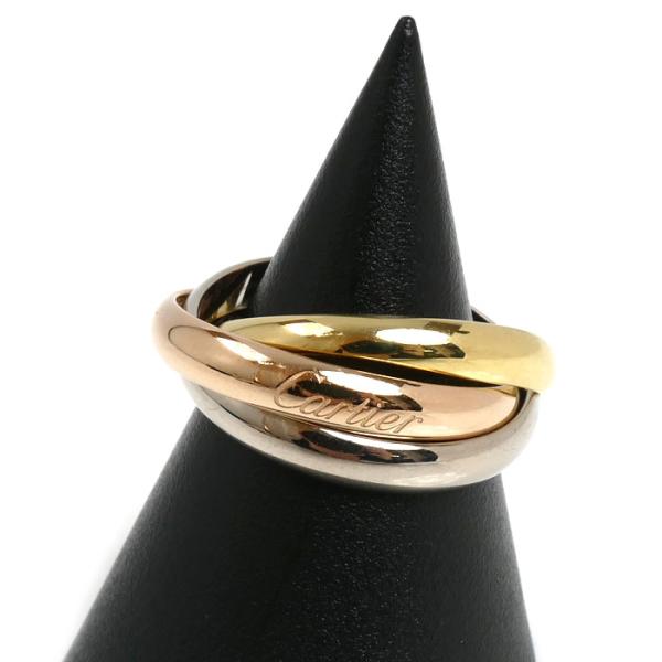 Cartier（カルティエ） K18YG/PG/WG トリニティ リング・指輪 16.5号