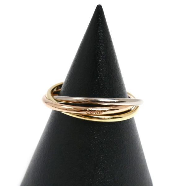 Cartier（カルティエ） K18YG/PG/WG トリニティ リング・指輪 10号 50