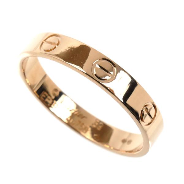 Cartier（カルティエ） K18PG ピンクゴールド ミニ ラブリング リング