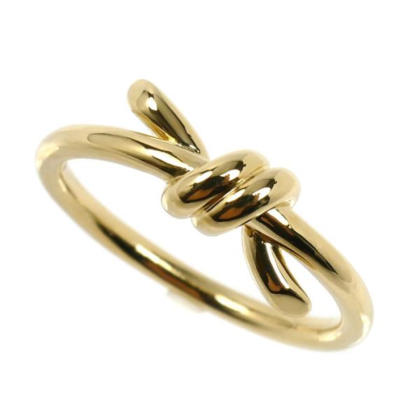 TIFFANY&Co.（ティファニー） K18YG イエローゴールド ノット リング