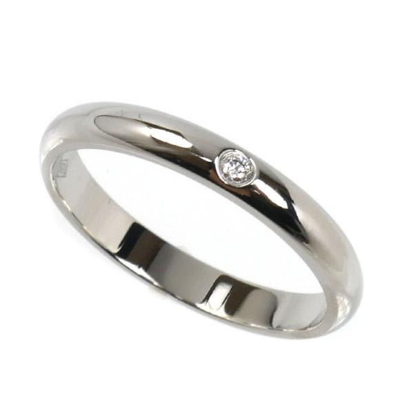 Cartier（カルティエ） Pt950プラチナ 1895ウェディング 1Pダイヤ