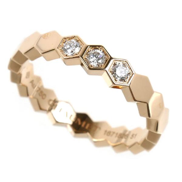CHAUMET（ショーメ） K18PG ピンクゴールド ビーマイラブ リング・指輪