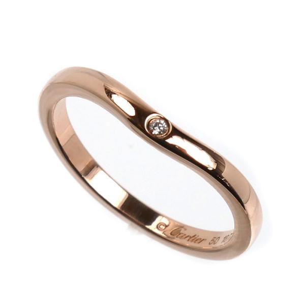 Cartier（カルティエ） K18PG バレリーナ カーブ ウェディング 3P
