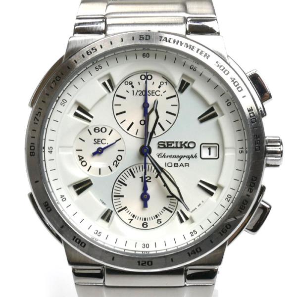 SEIKO（セイコー） クロノグラフ 腕時計 電池式 7T92-0KG0 メンズ 中古