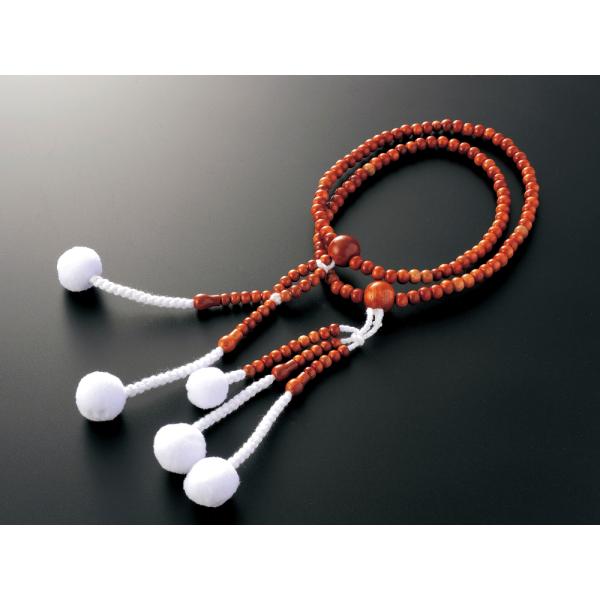 ■綿房　男性用サイズ　尺（普通サイズ）か尺２寸（特大サイズ）から選べます。■温かみのある手触りの木製念珠です。※こちらの商品は女性用サイズ・男性用サイズがございます。女性用をご希望の方はカテゴリー女性用念珠からご購入下さい。※こちらの商品は...