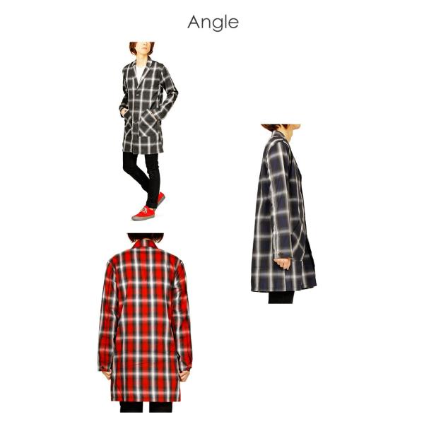 チェスターコート メンズ チェック ロング コート シャツ ジャケット 赤 チェスターフィールド ジャケット ロングコート Buyee Buyee 日本の通販商品 オークションの代理入札 代理購入