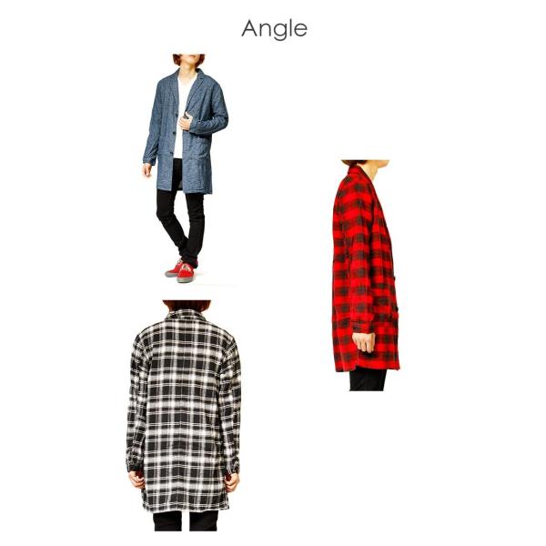 チェスターコート メンズ ネルシャツ ロング ロング丈シャツ 長袖シャツ チェックシャツ コート ジャケット 人気 チェスターフィールド Buyee Buyee 日本の通販商品 オークションの代理入札 代理購入