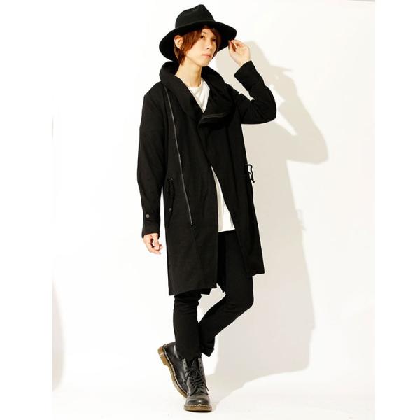送料無料 ボリュームネック モッズコート メンズ ロング スウェット パーカー ロングコート ミリタリー コート ロングパーカー Buyee 日本代购平台 产品购物网站大全 Buyee一站式代购 Bot Online