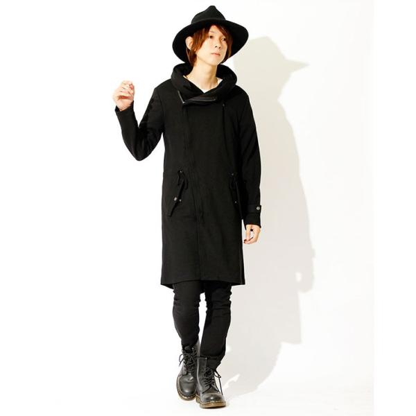 送料無料 ボリュームネック モッズコート メンズ ロング スウェット パーカー ロングコート ミリタリー コート ロングパーカー Buyee 日本代购平台 产品购物网站大全 Buyee一站式代购 Bot Online