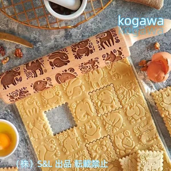 磨かれた大理石の麺棒と木製のハンドル生地ペストリーローラークッキーケーキ 磨かれた大理石の麺棒と木製のハンドル生地ペストリーローラー