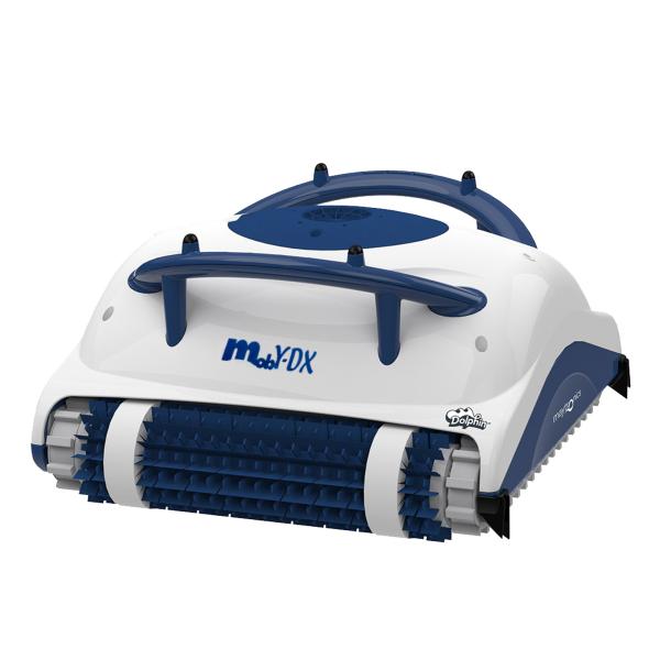 プールロボットモービーＦＸで楽々清掃！