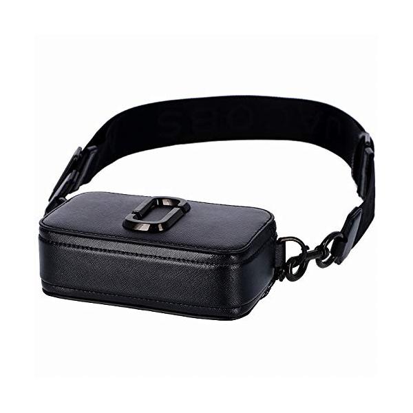 極美品 マークジェイコブス スナップショット カメラバッグ ショルダーバッグ 黒 MARC JACOBS ショルダーバッグ バッグ THE SNAPSHOT/ザ スナップ