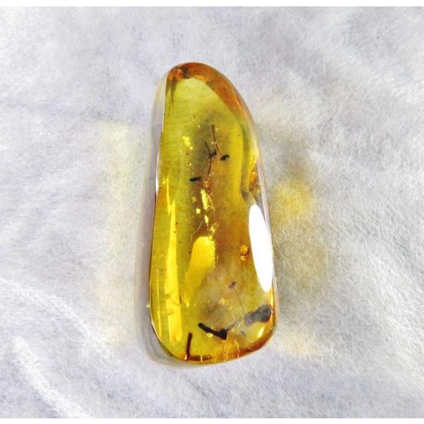 ネックレス ペンダント レディースアクセサリー ファッション琥珀メキシコ産レインボーアンバー 花や虫達入り琥珀 裸石 特大型 Ins0376 琥珀屋 特売