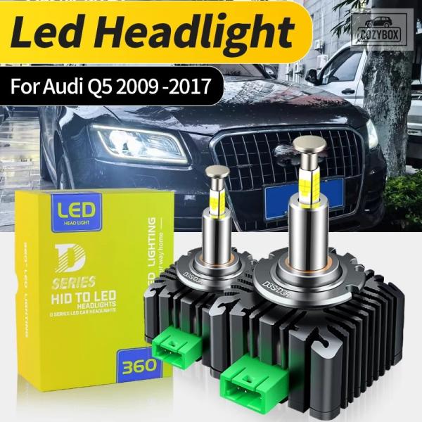 並行輸入品 2個 車用 LED ヘッドライトバルブ D3S キセノンランプ ハイ/ロービーム アウディ Q5 2009 - 17