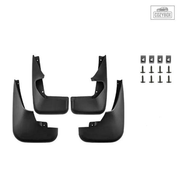 並行輸入品 ウェルカーマッドフラップ フェンダーマッド ガードフラップスプラッシュフラップ アクセサリー BMW X5 2002-2007