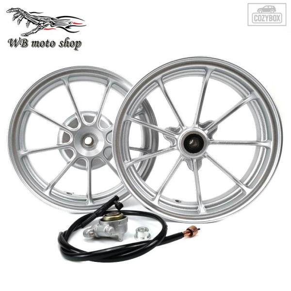 並行輸入品 DIO バイク用アルミ合金フロントバックホイールリム ディスクブレーキ AF18 AF25 AF27 AF28 ZX AF34 AF35 12コア 台湾版