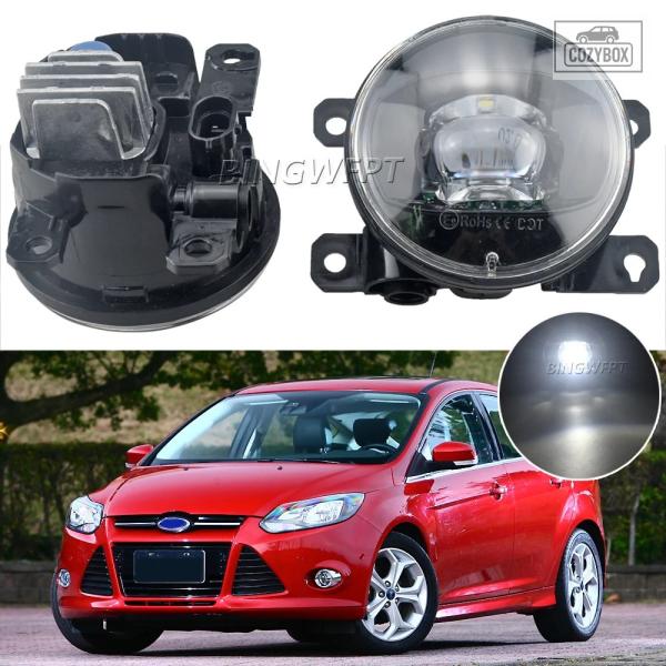 並行輸入品 フォグランプ  LED  ヘッドライト フォード フォーカス 3 2012 2013 2014 車用 DRL フォグ ドライビングランプ  LED