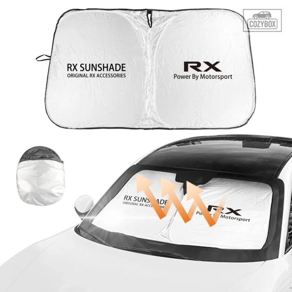 並行輸入品  フロントガラス用折りたたみ式 サンシェード カー アクセサリー レクサス RX RX300 330 400h RX350 2003-2008