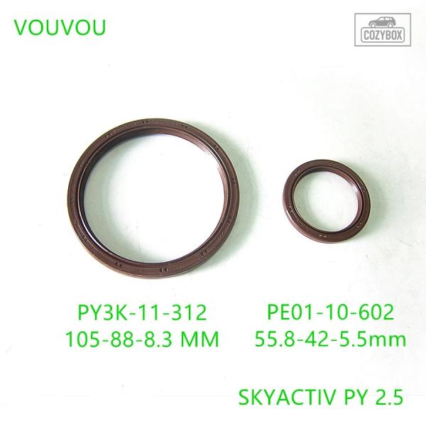 並行輸入品  アクセサリー PY3K-11-312 エンジン ホイールクランクシャフトオイルシール マツダ CX5 cx30 マツダ 3 マツダ 6
