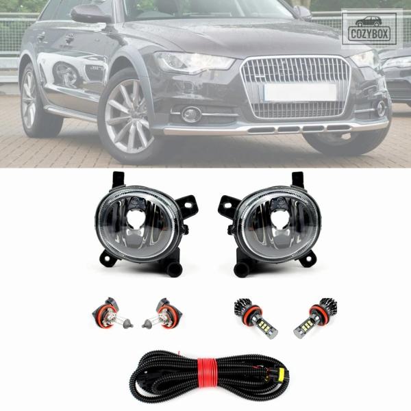 並行輸入品  フロント フォグランプ アウディ A6 C7 アバント ワゴン 2011 - 14 A6 オールロード 2012 2013 2014-2018