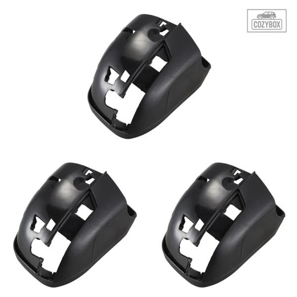 並行輸入品 3X 右リアビュー ミラー カバーフレーム ミラーシェルベース アクセサリー フォードフォーカス2008-2017